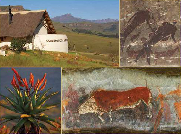 Drakensberg bushman rock art